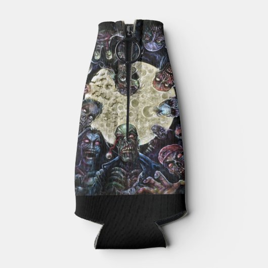 Zombies Attack (Zombie Horde) Flesjeskoeler (Achterkant)