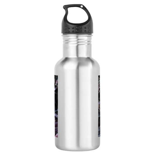 Zombies Attack (Zombie Horde) Waterfles (Achterkant)