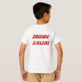 ZOMBIES BEKIJKEN MIJN HUIS T-SHIRT (Achterkant volledig)