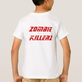 ZOMBIES BEKIJKEN MIJN HUIS T-SHIRT (Achterkant)