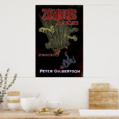 Zombiës bij de poorten poster (Keuken)