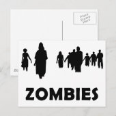 Zombies Briefkaart (Voorkant / Achterkant)