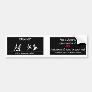 Zombies Bumpersticker