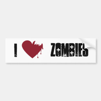 Zombies Bumpersticker