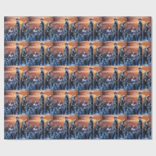 Zombiës! Cadeaupapier (Vlak)