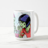 zombies caneca koffiemok (Voorkant rechts)