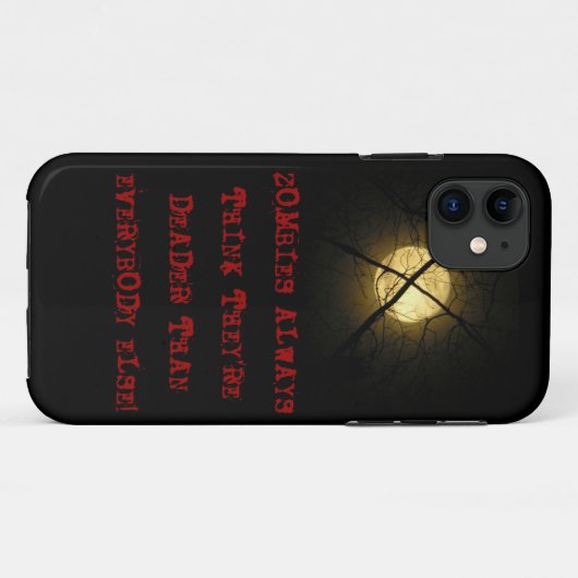 ZOMBIES Case-Mate iPhone CASE (Achterkant (horizontaal))