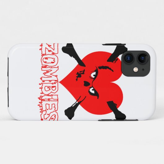 Zombies Case-Mate iPhone Case (Achterkant (horizontaal))