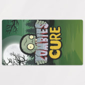 Zombies Cure Party Labels (Design 1)