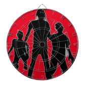 Zombies Dartboard Dartbord (Voorkant)