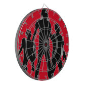 Zombies Dartboard Dartbord (Voorkant Links)