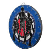 Zombies Dartboard Dartbord (Voorkant Rechts)