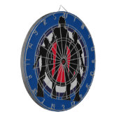 Zombies Dartboard Dartbord (Voorkant Links)