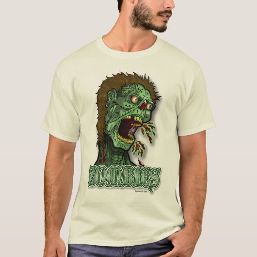 Zombies - door Duane E Smith T-shirt (Voorkant)