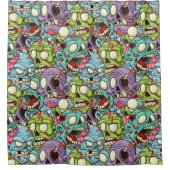 Zombiës! Douchegordijn (Voorkant)