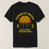 Zombies Eat Brains T-shirt (Design voorkant)