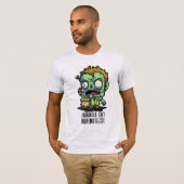Zombies Eat Brains T-shirt (Voorkant volledig)