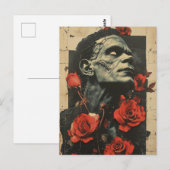 Zombies en Rozen Briefkaart (Voorkant / Achterkant)