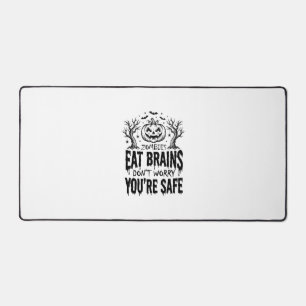 Zombies Eten Hersenen Grappige Halloween Vector On Bureaumat