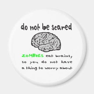 ZOMBIES ETEN HERSENEN T-SHIRTS EN GESCHENKEN MAGNEET
