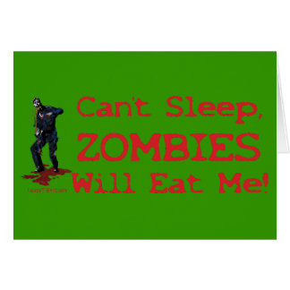 Zombies eten me op