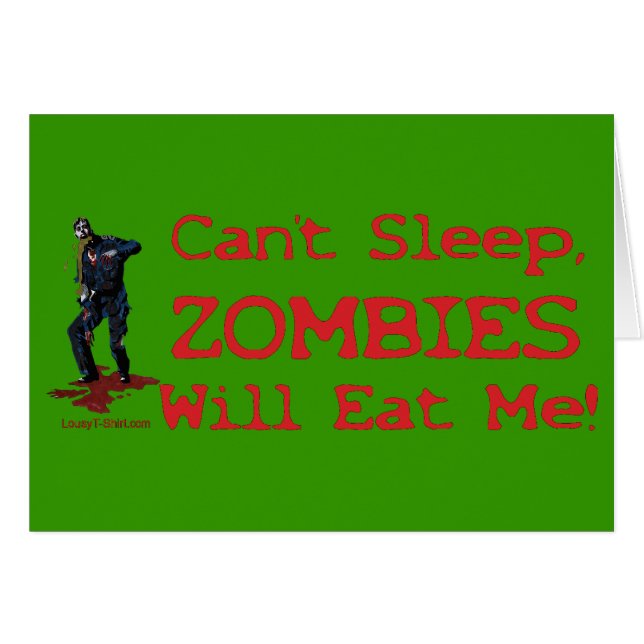 Zombies eten me op (Voorkant Horizontaal)