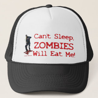 Zombies eten me op trucker pet