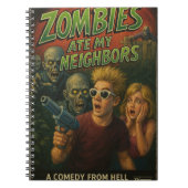 Zombies eten notitieboek van mijn buren (Voorkant)