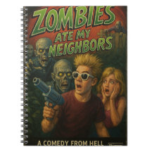 Zombies eten notitieboek van mijn buren