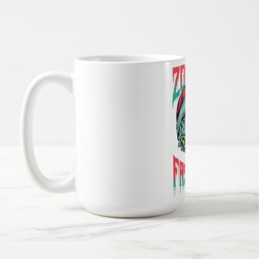 Zombies Fast Food Mug | Funny Horror Coffee Cup Koffiemok (Links)