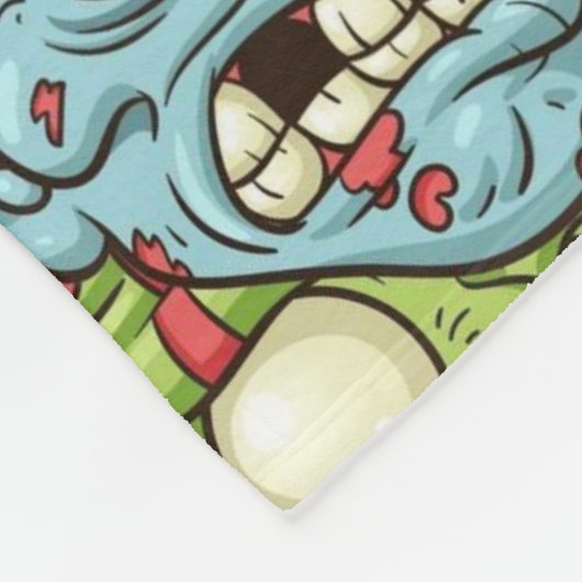 Zombiës! Fleece Deken (Hoek)