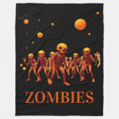 ZOMBIES FLEECE DEKEN (Voorkant)
