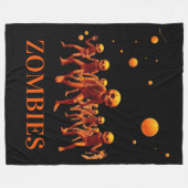 ZOMBIES FLEECE DEKEN (Voorkant (Horizontaal))