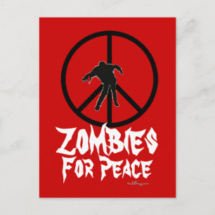 Zombies for Peace Briefkaart
