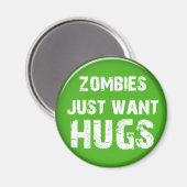 zombies Halloween goodies Magneet (Voorkant / Achterkant)