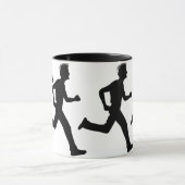 Zombies haten snel eten! Koffie-Mok Mok (Midden)