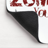 Zombiës: Heb je je voorbereid? Muismat (Hoek)