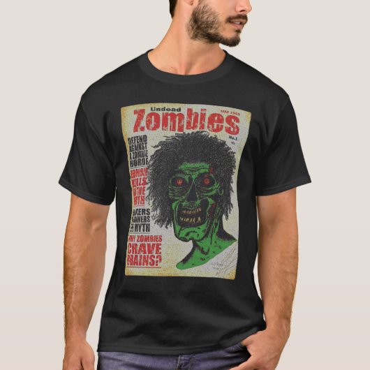 ZOMBIES - Het Tijdschrift T-shirt (Voorkant)