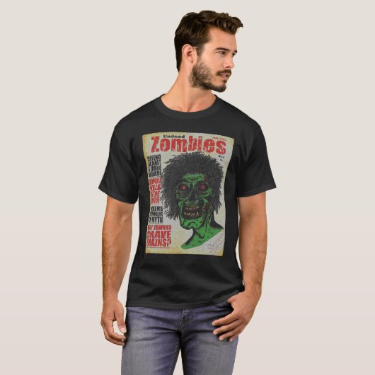 ZOMBIES - Het Tijdschrift T-shirt (Voorkant volledig)