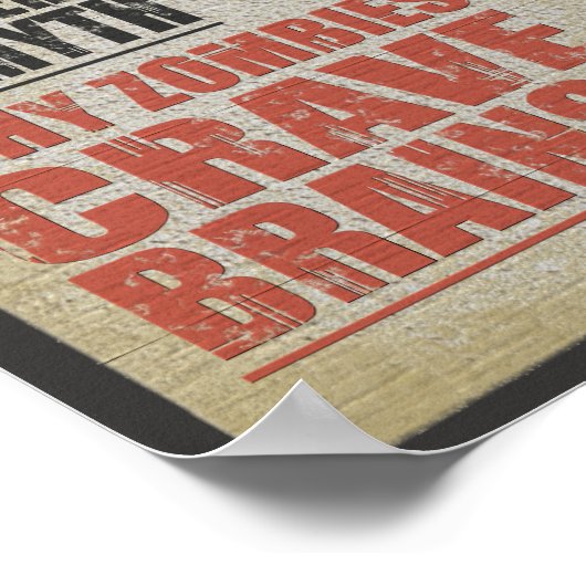 Zombies het Tijdschrift Undode Ver.3 Poster (Hoek)