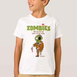 Zombies houden van je voor wat er in zit t-shirt