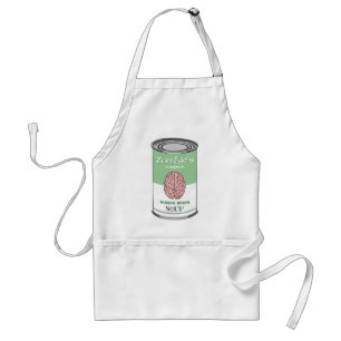 Zombie's Human Brain Soup Standaard Schort