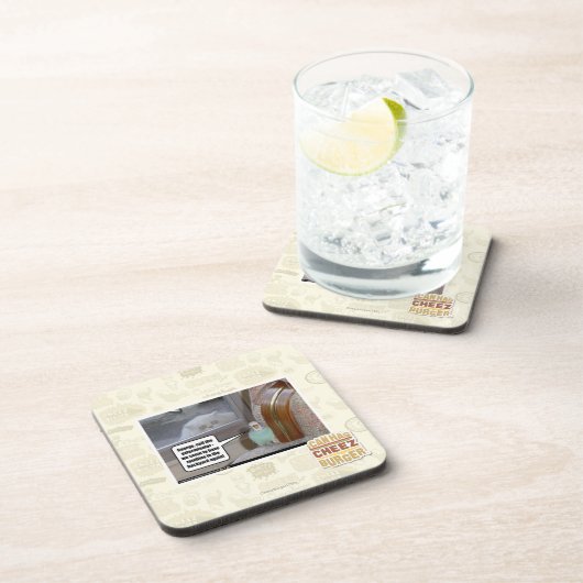 Zombiës in de achtertuin onderzetter (Rechterzijde)