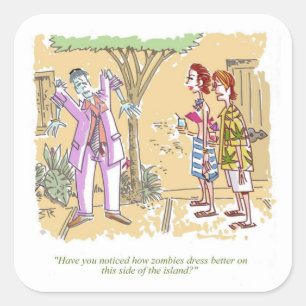 Zombies jurk Betere stickers