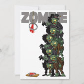 zombies kaart (Voorkant)