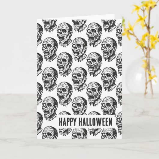 Zombies Kaart (Gele Bloem)