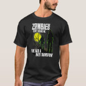 Zombiës kan me niet schelen dat ik een levertransp t-shirt (Voorkant)