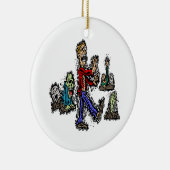 Zombies Keramisch Ornament (Rechts)