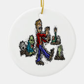 Zombies Keramisch Ornament (Voorkant)