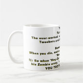 "Zombies" Koffiemok (Links)